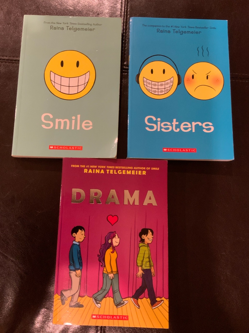 Raina Telgemeier Books | Set of 3